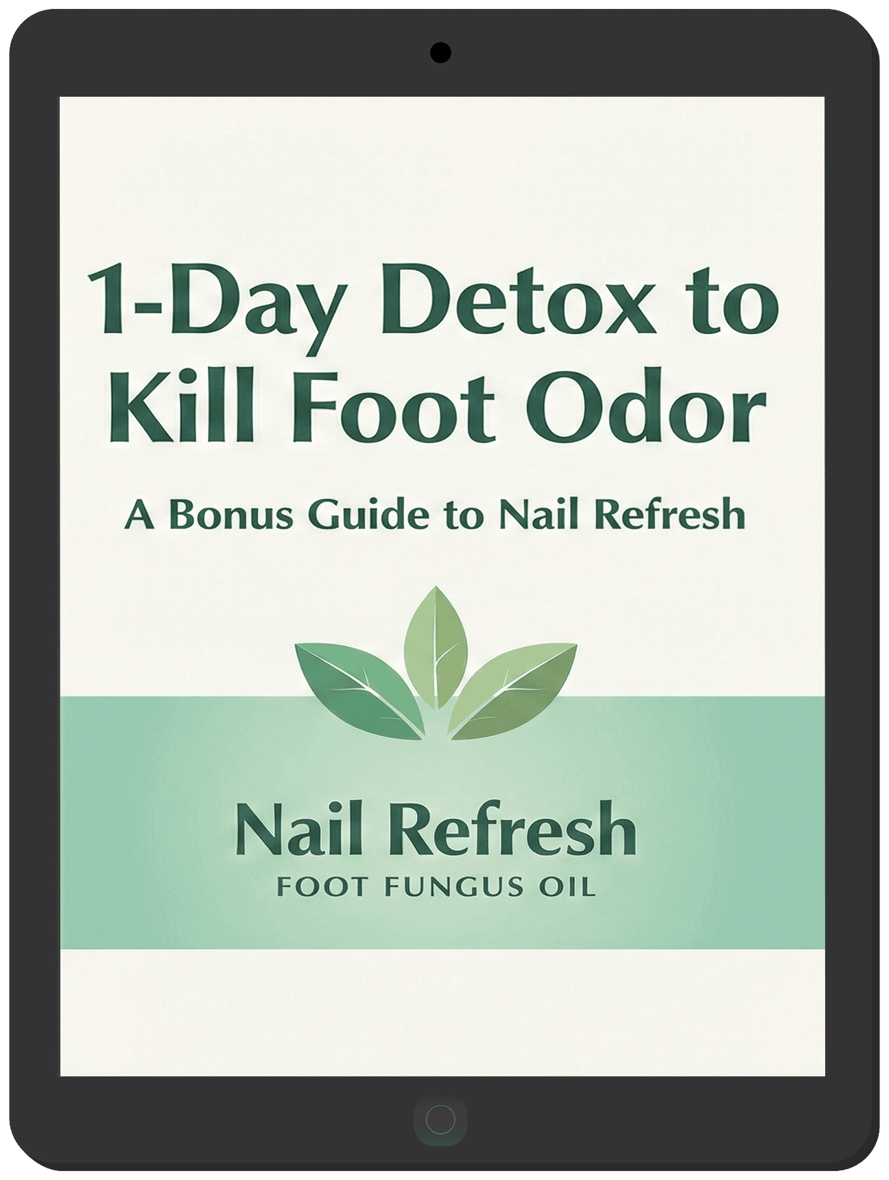 Free Bonus #1 — 1-Day Detox to Kill Foot Odor guide with every Nail Refresh 3 or 6 bottle order