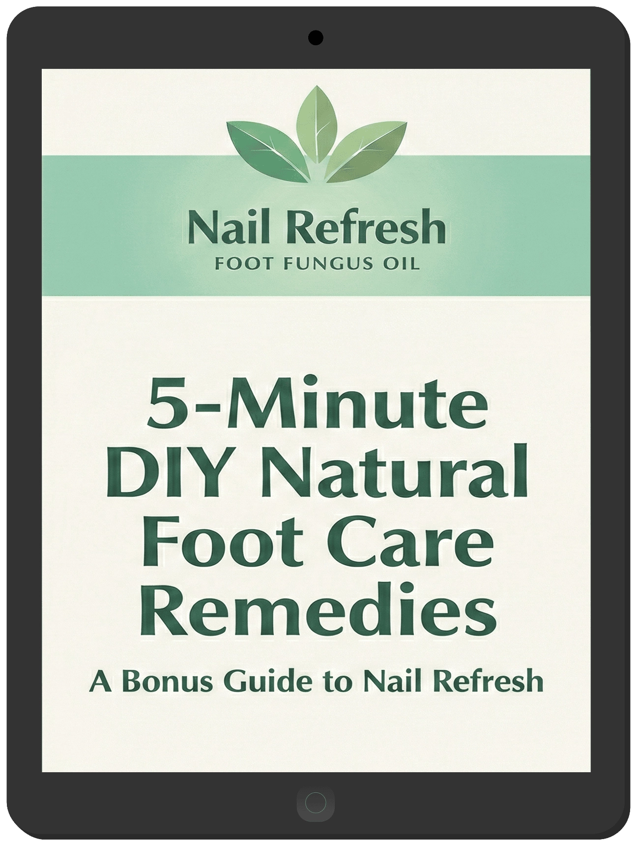 Free Bonus #2 — 5-Minute DIY Natural Foot Care Remedies guide with every Nail Refresh 3 or 6 bottle order